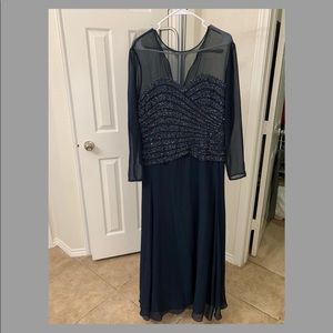 Blue wedding/night dress